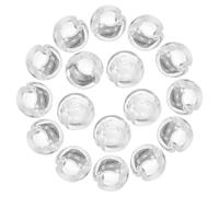 UKCOCO 40piezas Tope De Cadena Cuentas Transparentes Topes De Cadena para Persianas Enrollables De Repuesto para Persianas Verticales Uso Ventanas y Cortinas