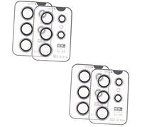 UKCOCO 4juegos Protector De Lente De Templado para Cámara Compatible con Ultra Funda De Protección Dura Resistente Rayones Adhesivo Firme y Transparente