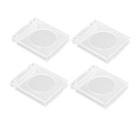 UKCOCO 4Piezas Cubierta Protectora de Botón Transparente para Interruptores de Reemplazables y Accesorio Práctico y de Instalar