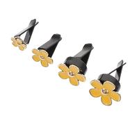 UKCOCO 4piezas Decoración De Perfume Para Coche Clips Aromáticos Bonitos Para Coche Clip Ambientador De Salida De Aire Decoraciones Creativas Para Coches Salidas De Aire Automotriz