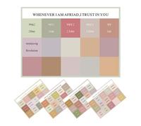 UKCOCO 5 hojas Pestañas Autoadhesivas para Biblia Resistentes Índice Práctico para Estudio Bíblico Hombres y Mujeres