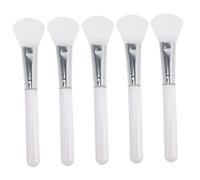 UKCOCO 5 piezas Brochas de Silicona para Aplicar Faciales Herramienta de Maquillaje Reutilizable Aplicador de Hidratante para Cuidado Diseño Ergonómico y de Limpiar