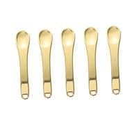 UKCOCO 5 piezas Cucharas de Crema Facial para Cosméticos Espátulas Prácticas de Maquillaje Diseño Compacto y Portátil para Personal o Profesional