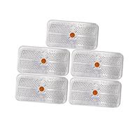 UKCOCO 5 Piezas Desecante Sílice De Absorbentes De Absorbente Reutilizable Del Bote Deshumidificadores Seguros Seco Absorción De Humedad Bolsa Seca Caja De Aluminio