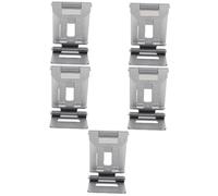 UKCOCO 5 Piezas Soporte para Teléfono Móvil Soporte De Teléfono De Escritorio Soporte Metálico para Teléfono Soporte De Tableta Portabicicletas Ligero Aleación De Aluminio Pro Trípode