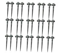 UKCOCO 50 Piezas Clavos de Hierro Resistentes para Caballos Herramienta Profesional Reemplazable para Herraduras Accesorios Equinos Duraderos y Portátiles