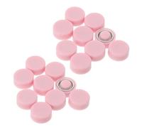 UKCOCO 50 Unidades Mini Rodamientos de Bolas para Molino de Viento en Plástico y Hierro, Base Giratoria Ligera para Juguetes Giratorios en Manualidades DIY Familiar