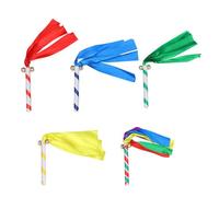UKCOCO 5piezas Pompones Deportivos de Pvc para Eventos de Animación Accesorio para Disfraz de Animadora para Cinta de Baile y Actividades Escolares Color Aleatorio