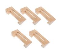 UKCOCO 5piezas Puente Shamisen de Repuesto Accesorio Musical para Sanxian Chino Diseño de Bambú Hueco Envejecido Mejora de Sonido para Interpretaciones Acústicas