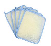 UKCOCO 5piezas Toalla De Cara Exfoliante Para Baño Paño Para Fregar y Ducha Toallas Para Lavar El Cuerpo