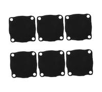 UKCOCO 6 Piezas Almohadillas de Goma para Interruptor de Presión Accesorios de Repuesto para Compresor de Aire con Absorción de Vibraciones Compatibles con de Aire y Herramientas de