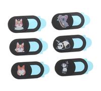 UKCOCO 6 Piezas Cobertura De Privacidad para Cámara De Portátil Cubierta Protectora Ultrafina para Webcam Cubierta Deslizante para Lente De Cámara De Teléfono Móvil para De Portátil