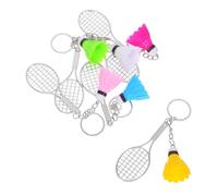UKCOCO 6 Piezas Colgante de Aleación con Diseño de y Volante Accesorios Deportivos para Decorar Claves Bolsos y para del Deporte