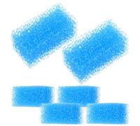 UKCOCO 6 Piezas Esponja Filtro Acuarios y Estanques Media Filtrante Biológica Alta Densidad Compatible Modelos para Filtración Mecánica y Pre-Filtro