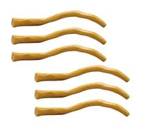 UKCOCO 6 Piezas Raíz del Modelo Mini Raíz de Bonsái Amarillo de Resina para Maceta de Suculentas y Jarrón Decoración DIY