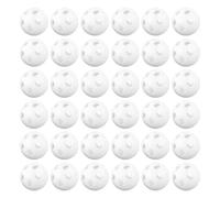 UKCOCO 60 piezas Bolas de Sonajero para Reparación de Juguetes de Peluche Insertos Plásticos para Manualidades y Proyectos DIY para Muñecos y Juguetes Sensoriales Suaves