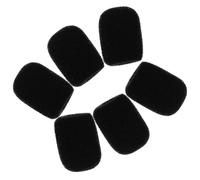 UKCOCO 6piezas Cubierta de Micrófono Lavable de Esponja Protector para Micrófono de Mano para Ktv Grabación de Voz