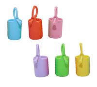 UKCOCO 6piezas Funda de Silicona Elástica para Botellas de Aceite Esencial Cubierta Protectora de Silicona Flexible para Botellas de Vidrio para Viajes Estilo Aleatorio