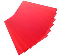 UKCOCO 6piezas Lámina Difusora De Luz Filtros De Gel De Color para Fotografía y Educación para De Color y Efectos Visuales