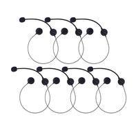 UKCOCO 7 Micrófonos Falsos para Auriculares de Cosplay Accesorios de Micrófono de Juguete para Fiesta para Conciertos y Disfraces Accesorios de Actuación para Niñas Set de 7 Piezas