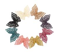 UKCOCO 8 Piezas Pinzas Cabello Grandes Forma de Ala, Accesorios Pelo Mujer, Diseño Delicado y Moderno Que No Daña el Cabello, Ideales para Fiestas y Fotos Color Aleatorio