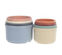 UKCOCO 8 Piezas Tazas Apilables para Conejos Juego de Coloridas para Esconder Comida y con Mascotas Pequeñas Juguetes Interactivos para