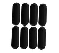 UKCOCO 8 Piezas Tiradores Empotrados de Plástico para Puertas y Diseño Oculto y Moderno para Armarios Archivadores y Puertas Correderas Resistentes y Duraderos para Oficina y Hogar