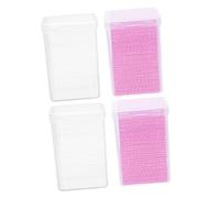 UKCOCO 800piezas Almohadillas de Limpieza para Pegamento Paños de Algodón para Limpiar Botellas de Pegamento Unidades para Salón de Belleza y Uso Profesional