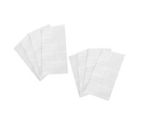 UKCOCO 80Piezas Almohadillas de Boquilla de Silicona Gruesa para Saxofón y Tenor Parche Ovalado Adhesivo para Material de Alimenticio Experiencia de