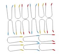 UKCOCO Abrazaderas de Rodillo Caliente para Rizadores Térmicos, 24 Unidades, Fijación de Calientes, No Dañan el Cabello, Uso Doméstico y Profesional en Salón de Peluquería