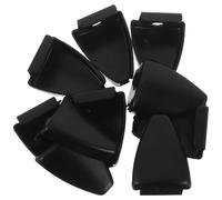 UKCOCO Abrazaderas Triangulares para Batería 10 Piezas, Gancho Antideslizante para Caja y Bombo, Accesorios Metálicos Ligeros para Instrumentos de Percusión, Ajuste Rápido, Uso Adaptable