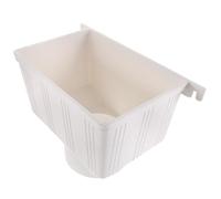 UKCOCO Accesorio de Drenaje de PVC Blanco para Canalones, Desviador de Agua de Lluvia Que Protege la Estructura y Evita Acumulación en Sistema de Captación