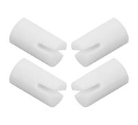 UKCOCO Accesorios para Banjo 4 Piezas Tuerca de Hueso de Buey para Puente Uso en Banjo de Cuerdas Folclóricas