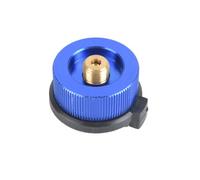 UKCOCO Adaptador de Conexión para Estufa de Gas Butano Tipo Split con Función de Cierre Automático Accesorio Ligero y Duradero para Camping y Picnic Compatible con Botellas Planas y
