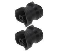 UKCOCO Adaptador de Recarga Líquido para Botellas de Loción y Champú, Embudo Plástico Negro 2 Piezas, Conector Antidesbordamiento para Dispensadores de Jabón y Acondicionador, Uso en