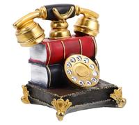 UKCOCO Adornos De Teléfono Retro Vintage Accesorio De Teléfono Decorativo Antiguo Para Escritorio Fijo Para Estudio