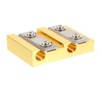 UKCOCO Afeitadora Portátil de Clavijas para Violín Herramienta Duradera de Aleación Acero Suministro Útil para Luthiers y Reparación de Instrumentos Musicales Diseño Ligero Color Dorado