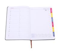 UKCOCO Agenda Diaria 2023 A5 Naranja, Planificador Diario Calendario Anual, Cuaderno de Gestión para Estudiantes, Oficina y Viajes