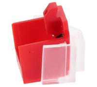UKCOCO Aguja de Repuesto para Tocadiscos Atn3600l Roja Cartucho de Aguja para Fonógrafo Vintage Accesorio para Plato Giratorio Compatible con Cartuchos de Grabación y Reemplazo