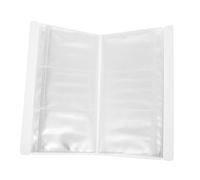 UKCOCO Álbum Transparente Para Tarjetas Postales y Billetes De Avión e Tamaño, Material Pp Resistente a Roturas, Protector Contra Polvo y Decoloración, Ligero Adecuado Para Coleccionistas y Uso Viajes