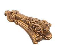 UKCOCO Aldaba De Puerta Vintage De Aleación De Zinc Con Diseño Retro Llamador De Puerta Para Decoración De Entrada Fácil Instalación Y Uso Para Hogares Y Hoteles