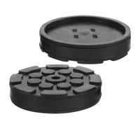 UKCOCO Almohadilla para Gato de Piso de Goma 2 Piezas 4.72X4.72X0.98 In Soporte Resistente para Vehículos y Equipos en Garajes