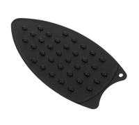 UKCOCO Almohadilla y Antideslizante Negra Resistente al Calor de Silicona para Apoyar Planchas de Vapor Diseño Multifuncional y Tabla de Planchar para Uso Doméstico
