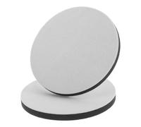 UKCOCO Almohadillas Amortiguadoras para Pulir Automóviles 15 Cm (6 Pulgadas) 2 Piezas, Disco de Pulido Orbital de Cáscara para Piedra y Metal, Accesorios para Pulidoras de Coches