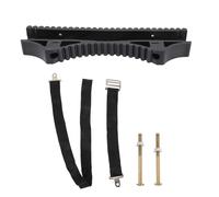 UKCOCO Almohadillas Antideslizantes para Escalera Extensible Cubierta de Poste Negra Curva Accesorio Estabilizador de Escalera Kit Repuesto Protección para Uso Seguro en Construcción