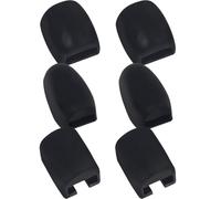 UKCOCO Almohadillas de Silicona para Teclas Laterales de Saxofón, 6 Piezas Negras Elevadores Profundos para Protección en Interpretación Profesional