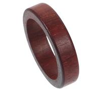 UKCOCO Anillo de Dedo de Madera Retro para Obsequio, Diseño Simple y Duradero, Anillo de Joyería Único para Amantes Estilo Clásico y Elegante