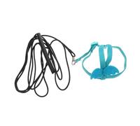 UKCOCO Arnés para Ligero y Resistente al Desgaste Correa Ajustable para Aves Pequeñas Accesorio Portátil para Periquitos y Entrenamiento de Vuelo