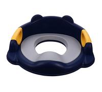 UKCOCO Asiento Wc Infantil con Cojín PU Suave Entrenador de Baño para Bebés Diseño Seguro con Respaldo y Barandillas Antisalpicaduras y Fácil de Instalar para Fomentar