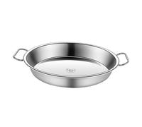 UKCOCO Bandeja De Vapor De Acero Inoxidable Con Asa Útil Para Cocinar Al Vapor Arroz o Liangpi Para Cocinas